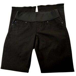 Gap 1969 Maternity Jeans NEW Flare Leg True Black 28R